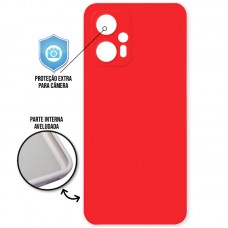Capa Xiaomi Redmi Note 11T Pro - Cover Protector Vermelha